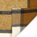 Фланель рубашечная 260 г/м², 150 см / 1 метр, TBY.Fl.P43.1, цв.43 бежевый