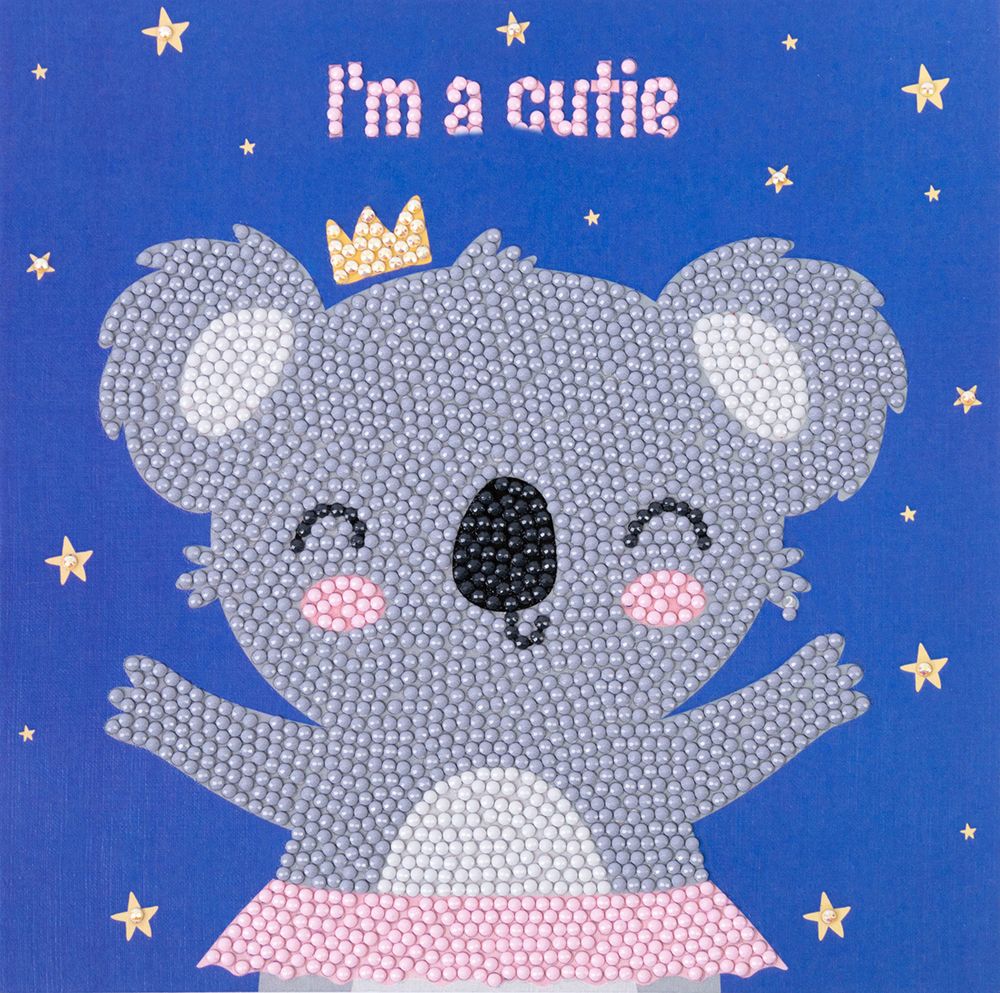 Алмазная (кристальная) мозаика Фрея, постер Я милашка 20х20 см