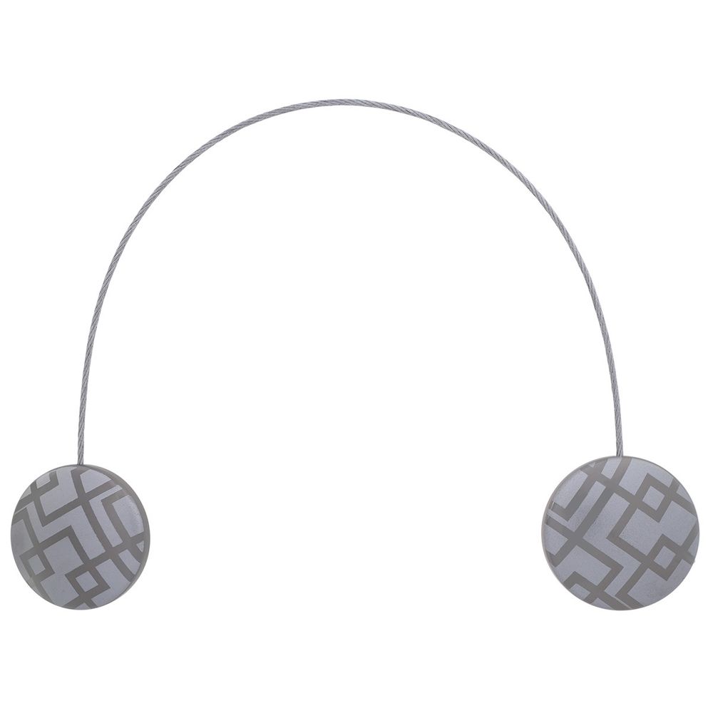 Клипсы для штор магнитные с тросом, 30см ⌀45, 26П