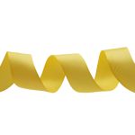 Лента декоративная ёлочка 40.0 мм / 20±1 метров, 85 т.желтый