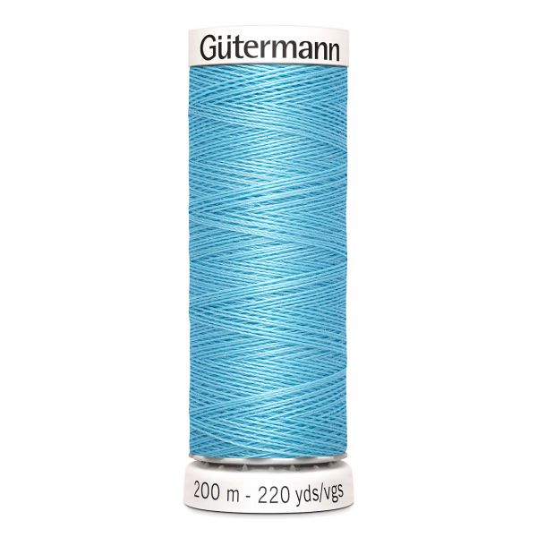 Нитки универсальные Gutermann Sew-all, 200м, 196 бледно-лазурный, 5 катушек