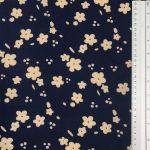 Штапель 110 г/м², шир.145 см, цв.с1 синий, 25м /TOS/