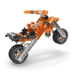 Конструктор пластиковый 50 моделей, с мотором 159 элемент, Поделкин PKE-07