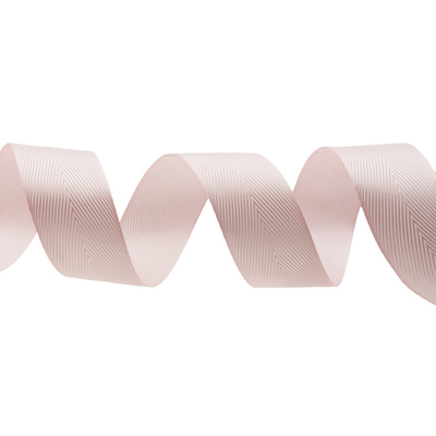 Лента декоративная ёлочка 40.0 мм / 20±1 метров, 16 св.розовый