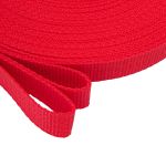 Стропа (ременная лента) 20 мм / 25 метров, [11-11.2 г/пог.м], рис.8619(8814), красный, С3617Г17