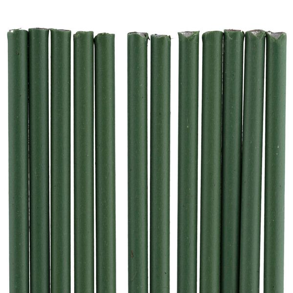 Проволока флористическая в оплетке ⌀1.6 мм, 5х12 шт, 40 см, 01 зеленый, Blumentag PGW-1.6