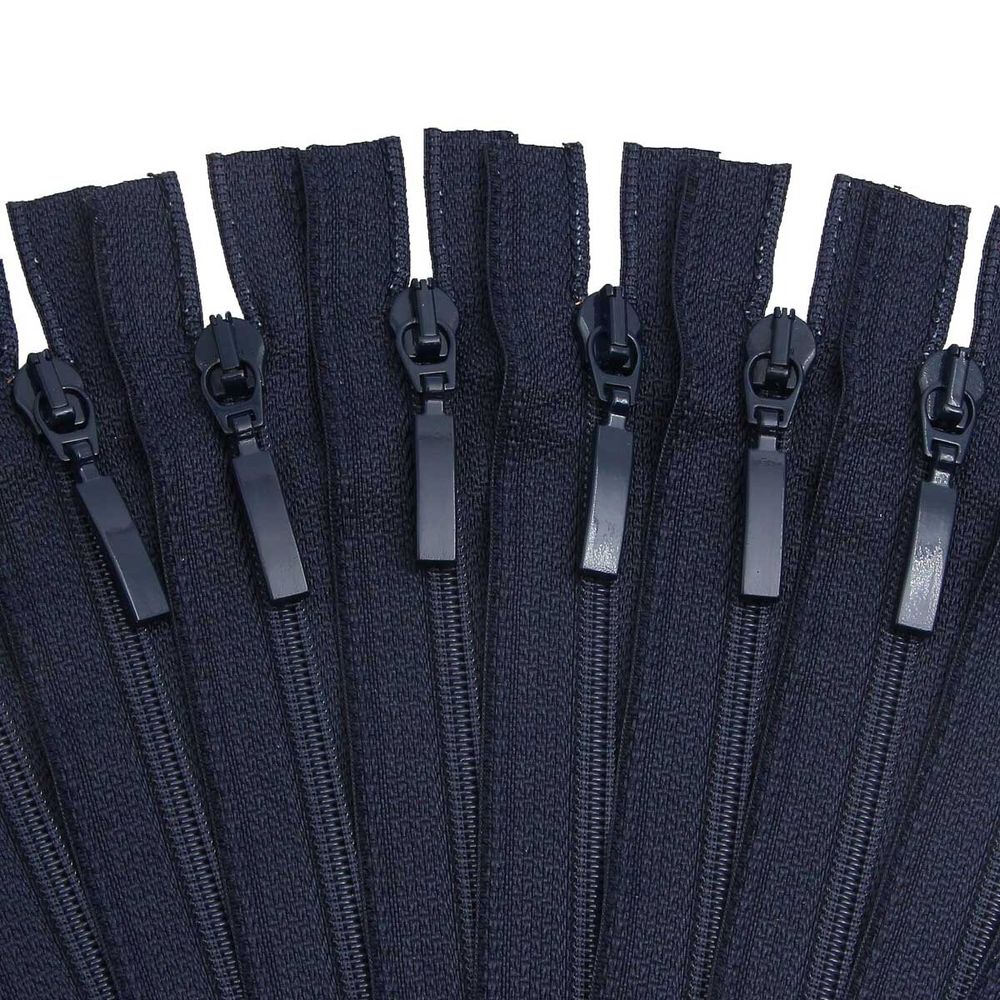 Молния спираль (витая) Arta Т5 (5 мм) 1 зам., н/раз., 18 см, цв. 196 т.синий, уп.10 шт