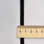 Резинка бельевая (ажурная) 7.0 мм / 13.72 метра, черный, 3AR3588