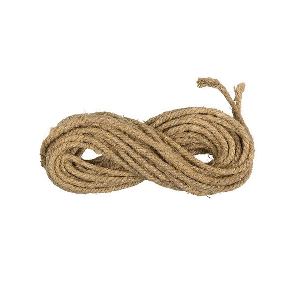 Нитки канат льняной КЛ1 100% лен 6 мм, 11 я 10 м, суровый