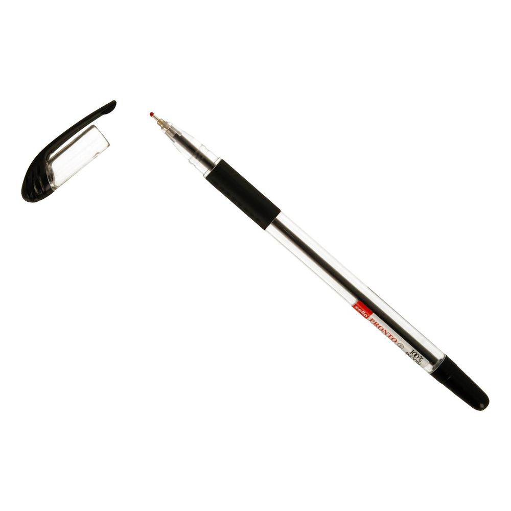 Ручка шариковая Pronto ⌀0.7 мм, 12 шт, 472 цвет чернил: черный, Cello, 472