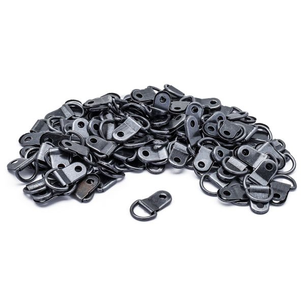 Петля обувная 10х18 мм, оксид, 100 шт