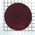 Заплатки пришивные из замши, круг ⌀8см с перфорацией, 2 шт, 100% кожа, 31 бордовый, 59121