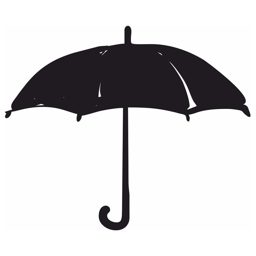 Термоаппликация "Gamma" Термотрансфер "M" №04, 1 шт, M-415 Зонтик 10х8 см, Gamma