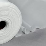 Дублерин эластичный 31 г/м², белый, шир.150см, 100м