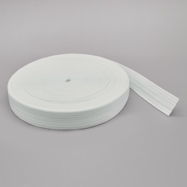 Стропа (ременная лента) 35.0 мм / 30 метров, 34 г/м, (Мн), 003 белый, С495