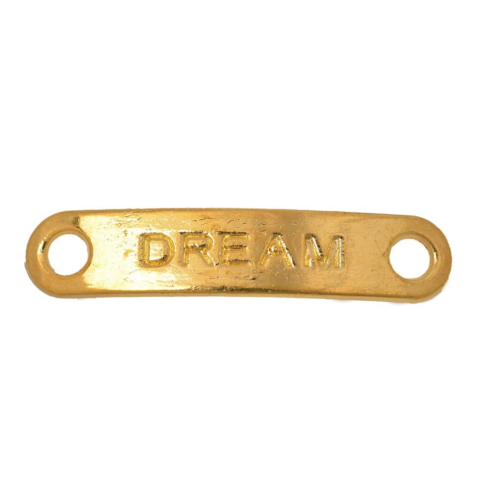 Кулон Dream MH.0211106-1 цв. золото 35х8х2 мм упак 10 шт