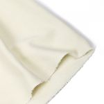 Кашкорсе Поликоттон стрейч 250г RIB 2*2 130см цв.S801 молочный в нарезке 3м