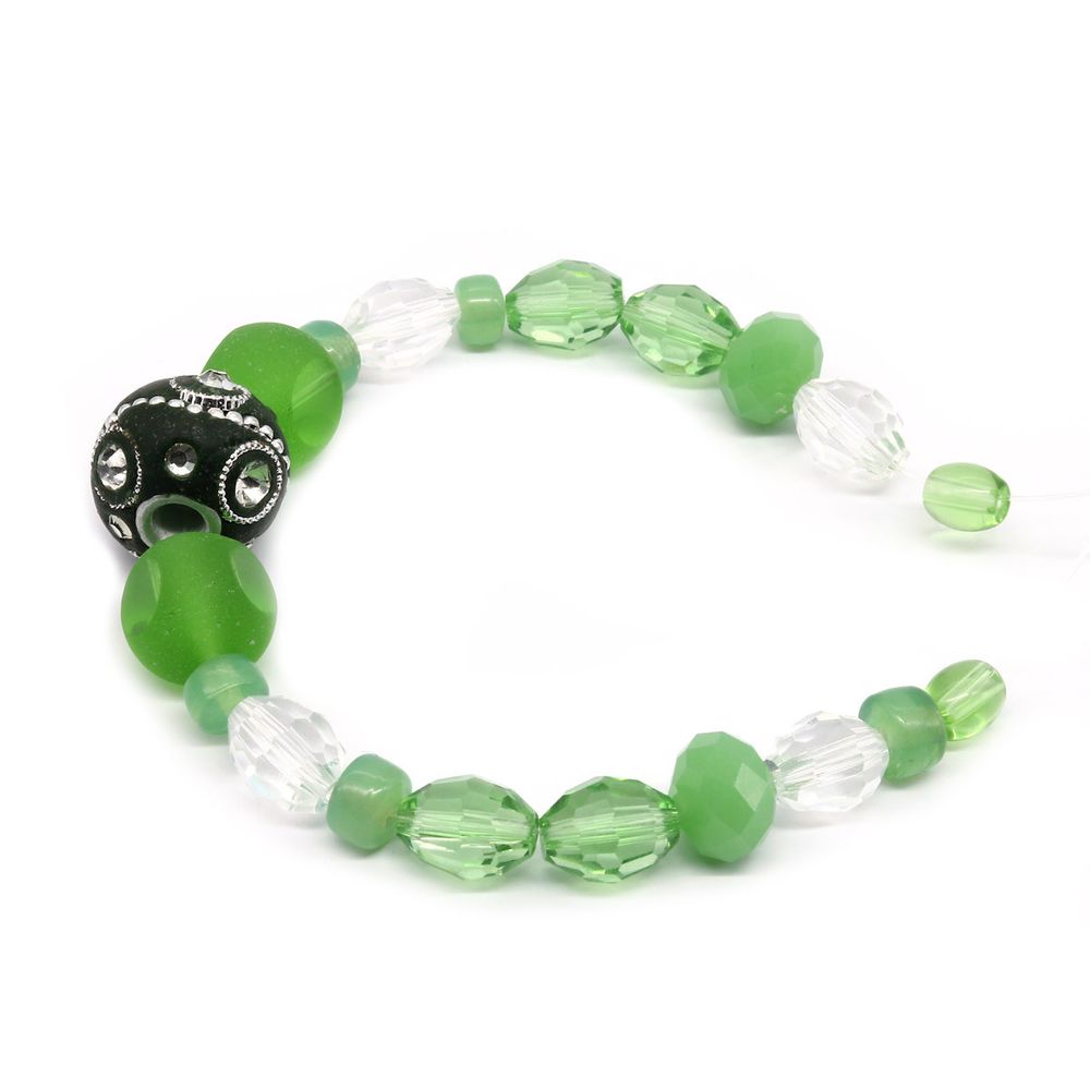 Набор декоративных бусин, 27 шт., Астра Premium, TR-2152