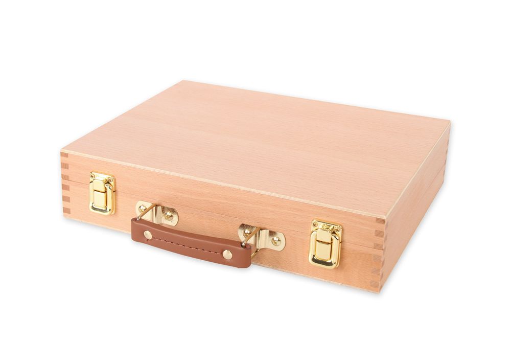 Этюдный ящик для красок 32.5х24х7.5 см, бук, Vista-Artista VLB-02