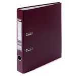 Регистратор PVC, мет.уг. 50 мм, 10 шт, Premier A4 арочный механизм, бордовый EC1022165, Expert Complete