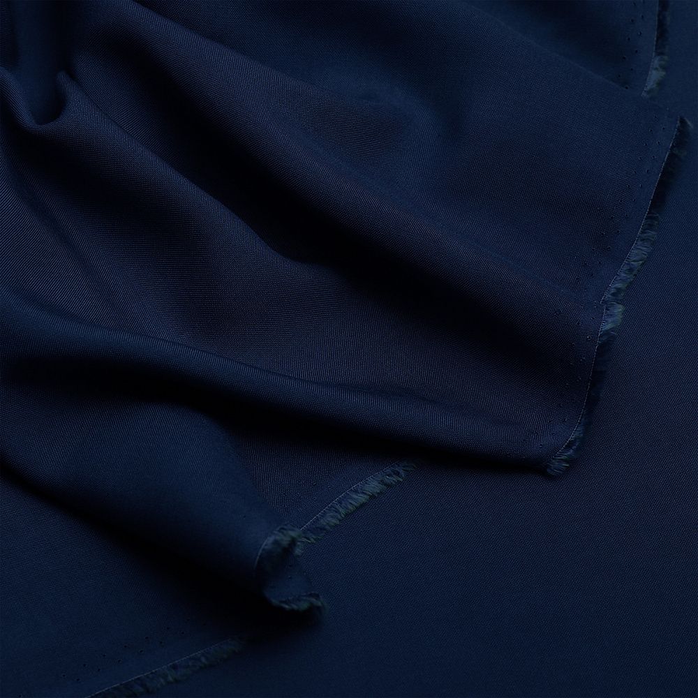 Штапель 110 г/м², 145 см / 2 метра, TBY-Vi-30-11.2, цв.11 т.синий