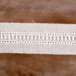 Кружево шитье Iemesa (прошва) 20 мм, цв.белый, 13 м, 119773 /TOS/