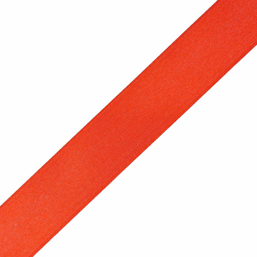 Лента атласная 2-сторонняя 25.0 мм / 22.86±1 метров, C1056 красный, 6102-0013, Globus