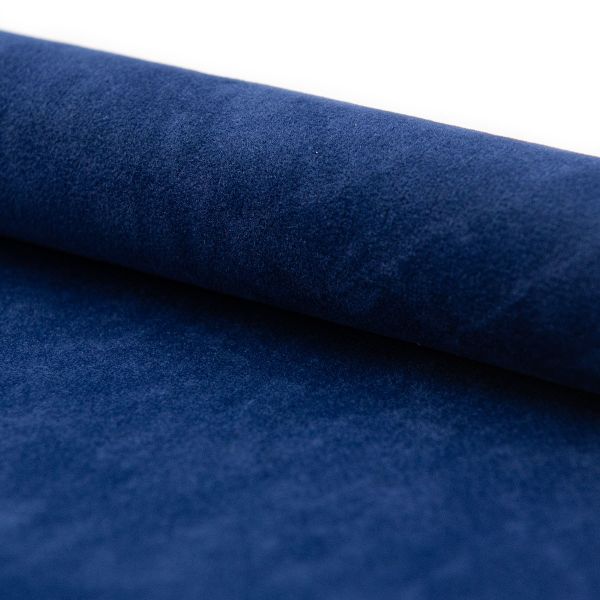 Замша искусственная двухсторонняя, 20х30см, 2 листа, 28682 синий, 194 г/м²