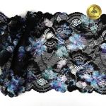 Кружево бельевое эластичное Kruzhevo 185 мм / 10 м, 185 мм / 10 м, OG60, цв.мульти /TOS/