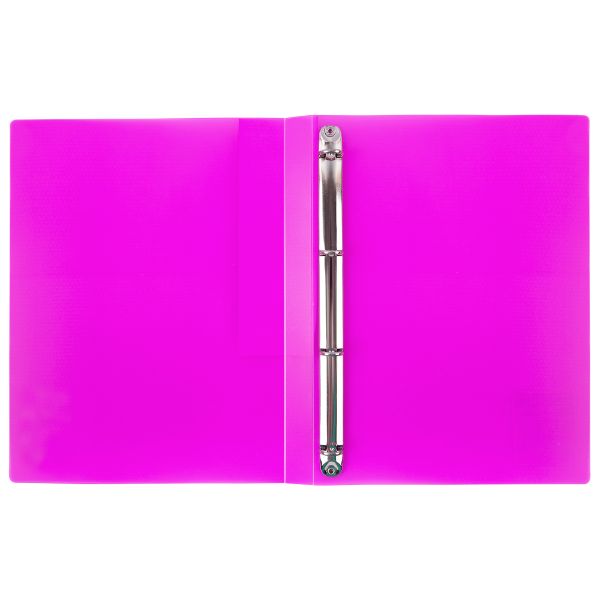 Папка на 4 О-кольцах A4 700 мкм 25 мм, 4 шт, d-17 мм, пурпурный EC211400022, Expert Complete