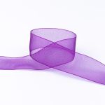 Лента капроновая (органза) 25.0 мм / 22.8±1 метра, 114 фиолетовый, Blitz OR-25