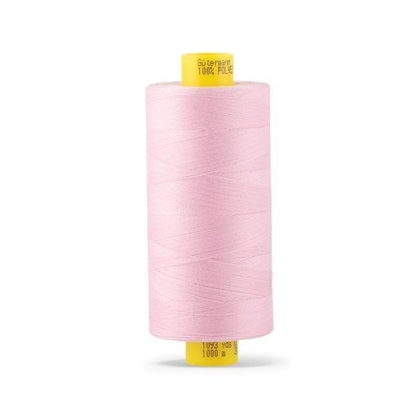 Нитка универсальная Gutermann Mara 120/2, 1000 м, 700207, 320 зефирно-розовый, 1 катушка