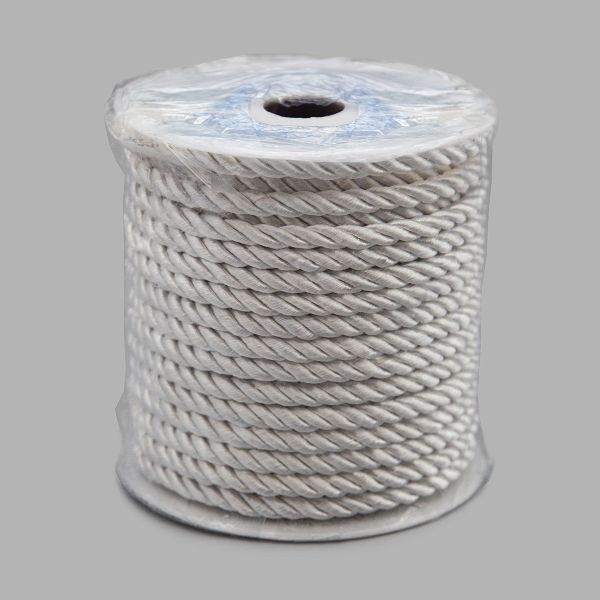 Шнур витой ⌀5.0 мм / 18.29 метров, цв.50 белый
