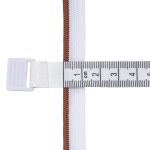 Кант отделочный 10 мм / 91.4 метр, белый/коричневый, 3AR2731