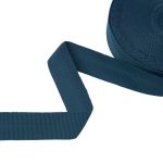 Стропа (ременная лента) 40 мм / 25 метров, толщ. 1.44 мм, [14.4 г/пог.м], 100% п/п, рис. 3114, кобальт, Gamma С1594Г17