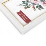 Рамка для картины (фото) пластик с оргстеклом 10х15 см, белый, Gamma ПРК-18