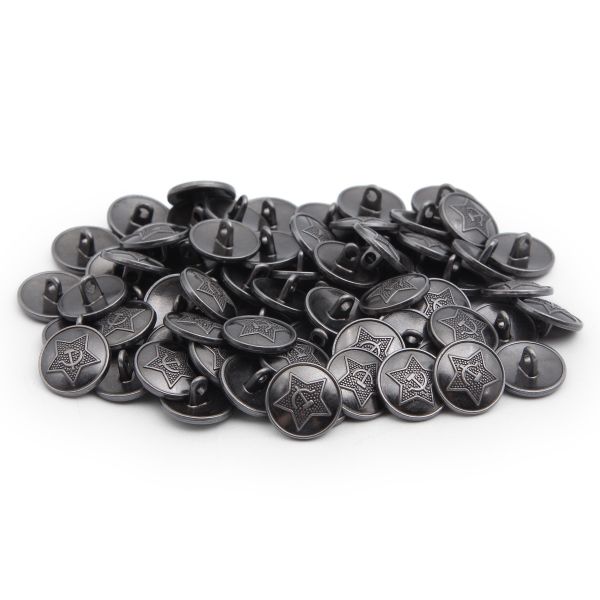 Пуговицы на ножке 24L (AS), 24 шт