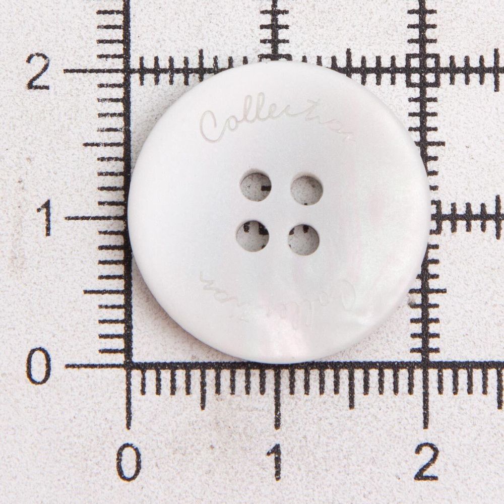 Пуговицы 4 прокола 32L (белый), 36 шт