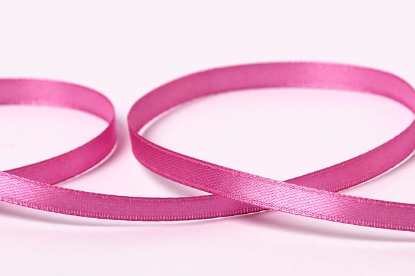 Лента атласная 1-сторонняя 6.0 мм / 33±2 метра, 131 бл.лиловый, Gamma