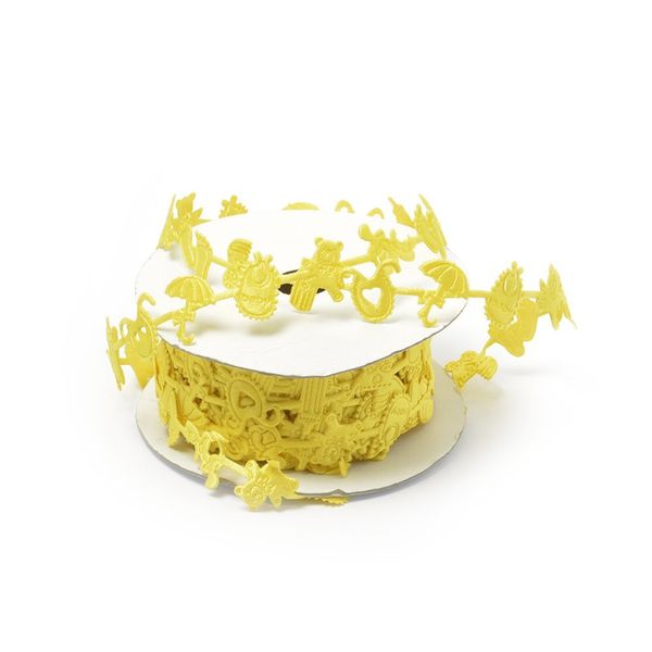 Лента декоративная XL-05.4, 15 мм, 17 желтый, уп. 9,14 м