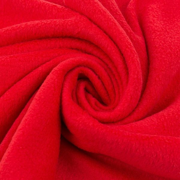 Флис 1-сторонний 170±10 г/м², 150х150 см, 113 красный, Gamma FG-002