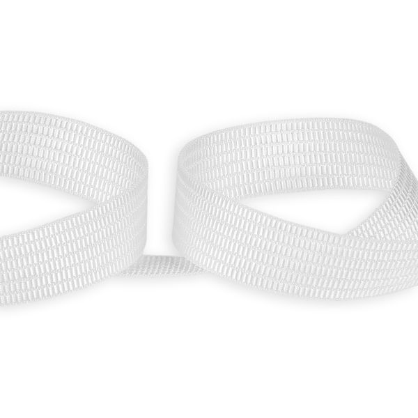 Стропа (ременная лента) 25 мм / 50 метров, [17.73 г/пог.м], 100% п/а, белый, Gamma 4с494
