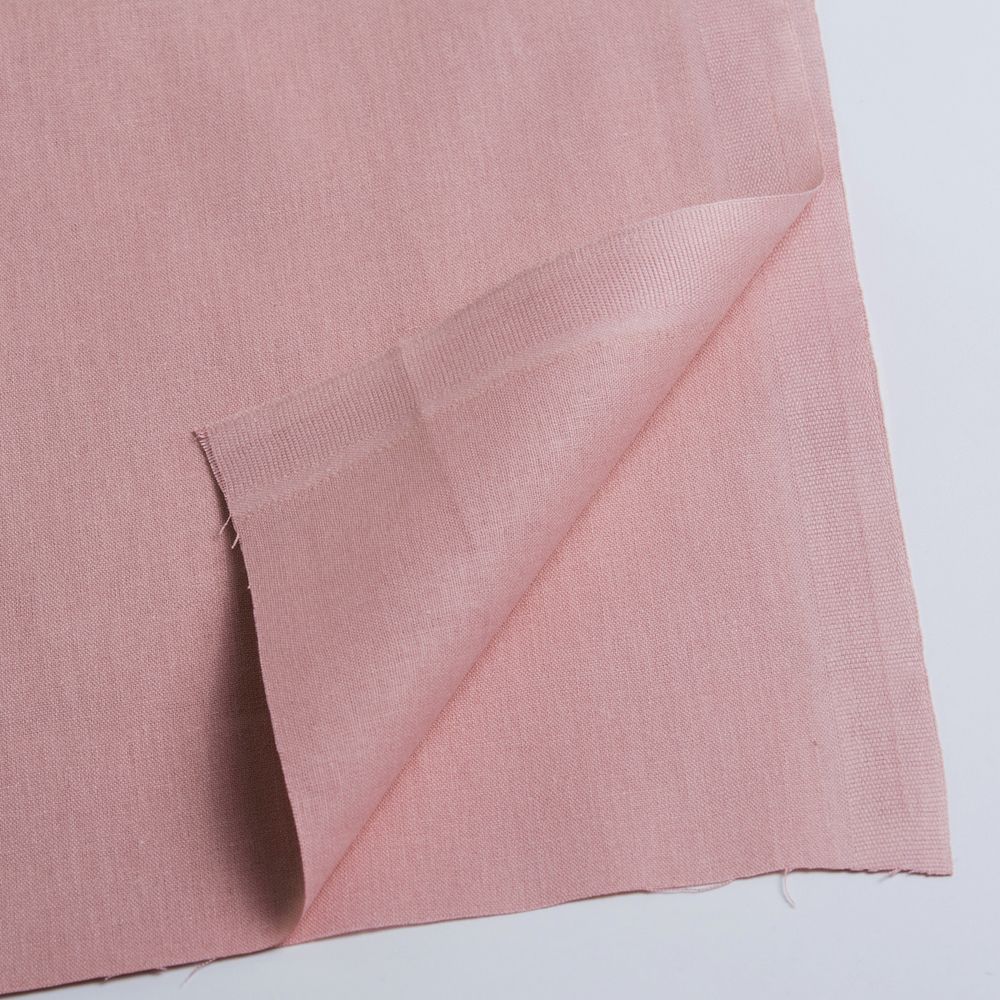 Ранфорс гладкокрашеный 130 г/м², шир.240 см, в нарезке, цв. чайная роза, 10 метров /TOS/