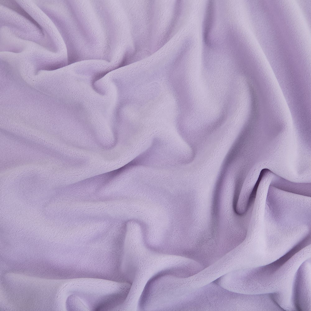 Велюр 240 г/м², 185 см / 5 метров, лаванда/lavender, Gamma VELR