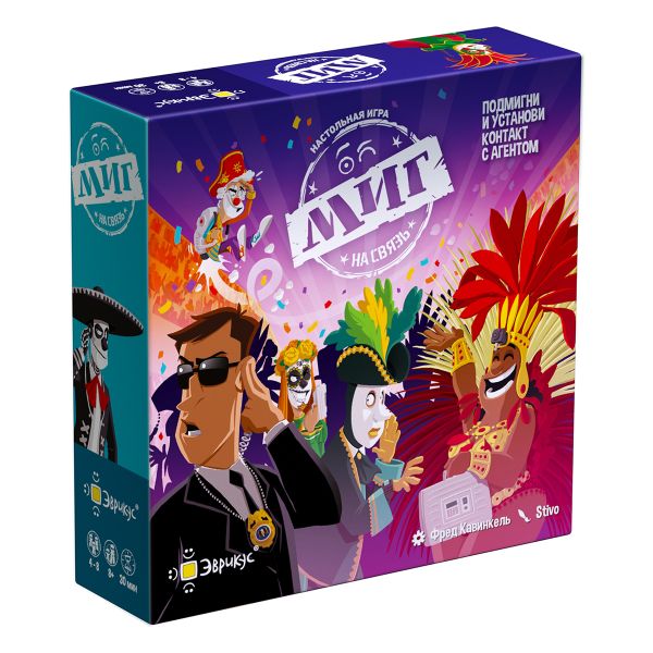 Игра настольная МИГ на связь, Эврикус PG-17334