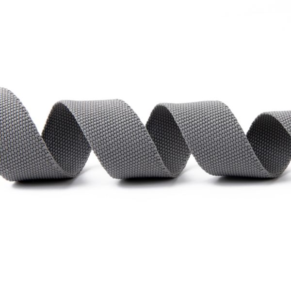 Стропа (ременная лента) 25 мм / 50 метров, толщ. 1.08 мм, [10 г/пог.м], 100% п/п, 310 св.серый, Gamma G-25 ЦВ