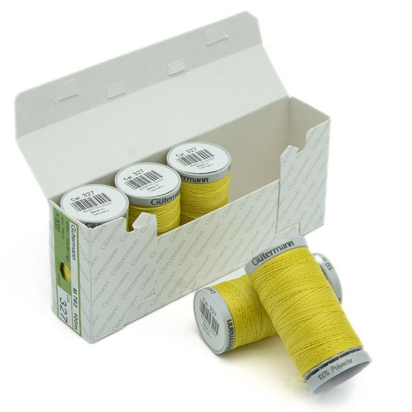 Нитки суперкрепкие Gutermann Extra Strong M782, 100м, 327 грушевый, 5 катушек