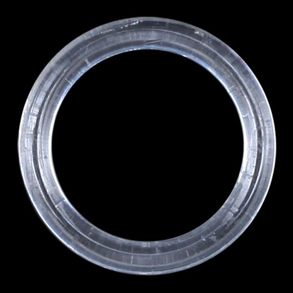 Кольца для бюстгальтера пластик ⌀12.0 мм, прозрачный, 100 шт, 503550