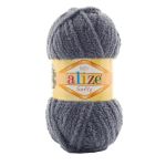 Пряжа Alize (Ализе) Softy / уп.5 мот. по 50 г, 115м, 87 серый
