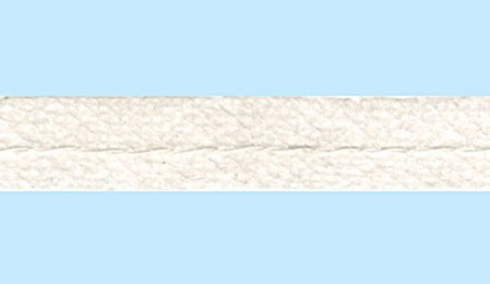 Тесьма усиленная клеевая с прошивкой 12 мм, (фасовка) 5х3 м, белый, W, Gamma G-212pr